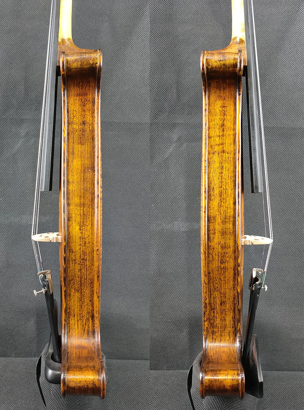 Rare Find! The Period Acoustic Silent Violin 4/4 Size #3195 Special Edition Violine Hand Made Oil Varnish Professional