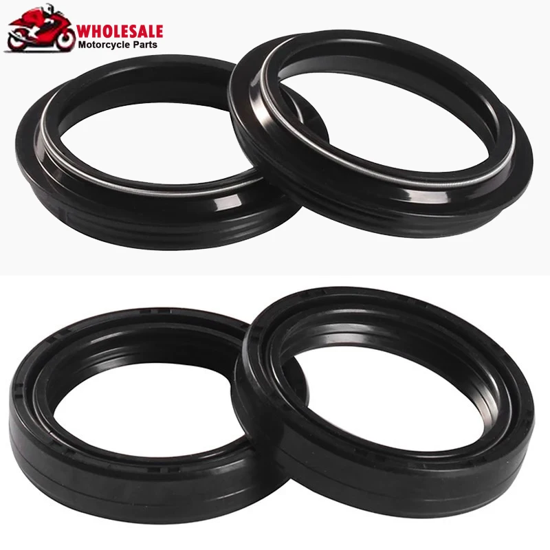 2/4/8/16pc 46x58x11 sello de aceite de horquilla delantera para YAMAHA YZ125 YZ125H YZ250 YZ250H YZ400F YZ250F 4 tiempos YZ400 YZ450F YZ 125 250 400