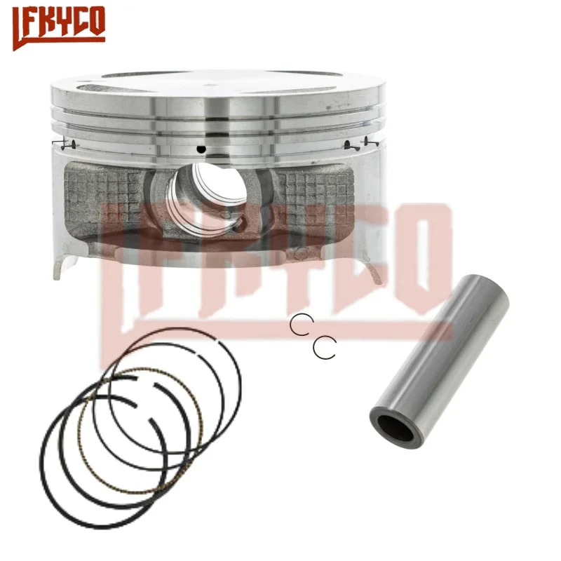 Motorcycle Engine Piston Rings Bore 89mm for Honda TRX400 Sportrax 400 TRX400EX TRX400X 1999-2014 Pin 20*56mm Cylinder Accessory