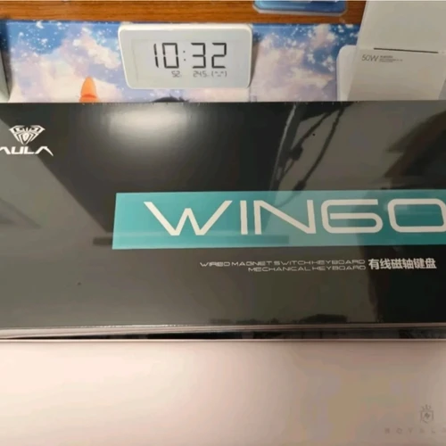 Imagen 2 del producto AULA WIN60/68HE teclado con interruptor magnético 8000HZ teclado para juegos FPS Teclado mecánico personalizable de baja latencia E-sport