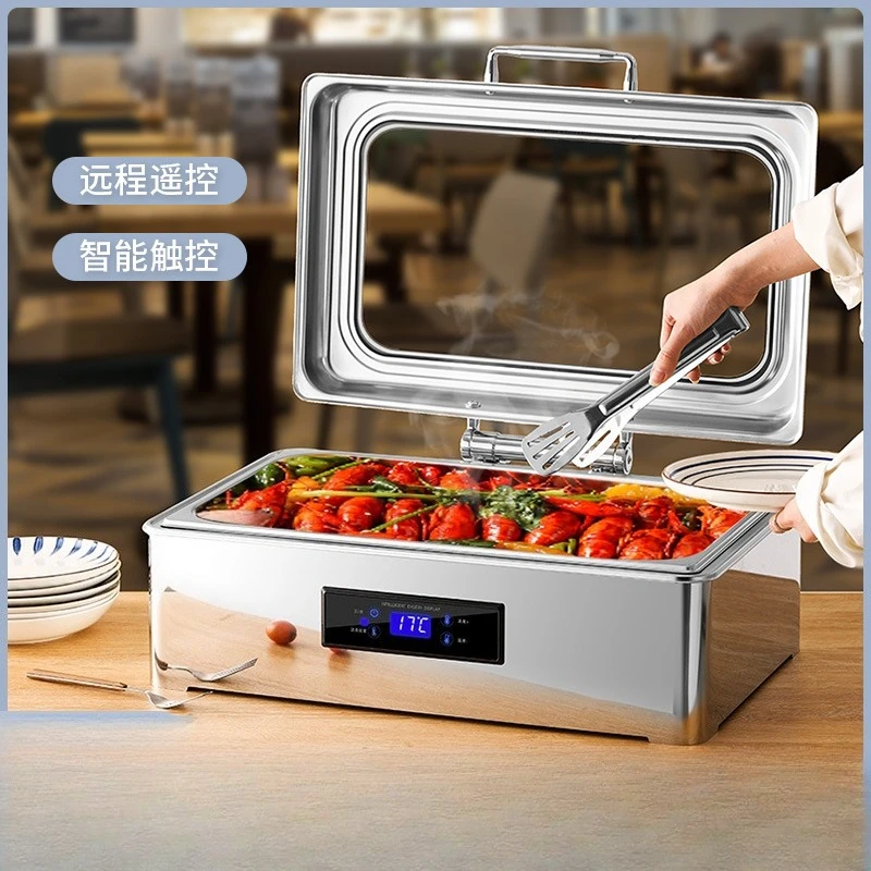 

Buffet Insulation Furnace Commercial Visual Hydraulic Intelligent Stainless Steel Breakfast Furnace Tableware