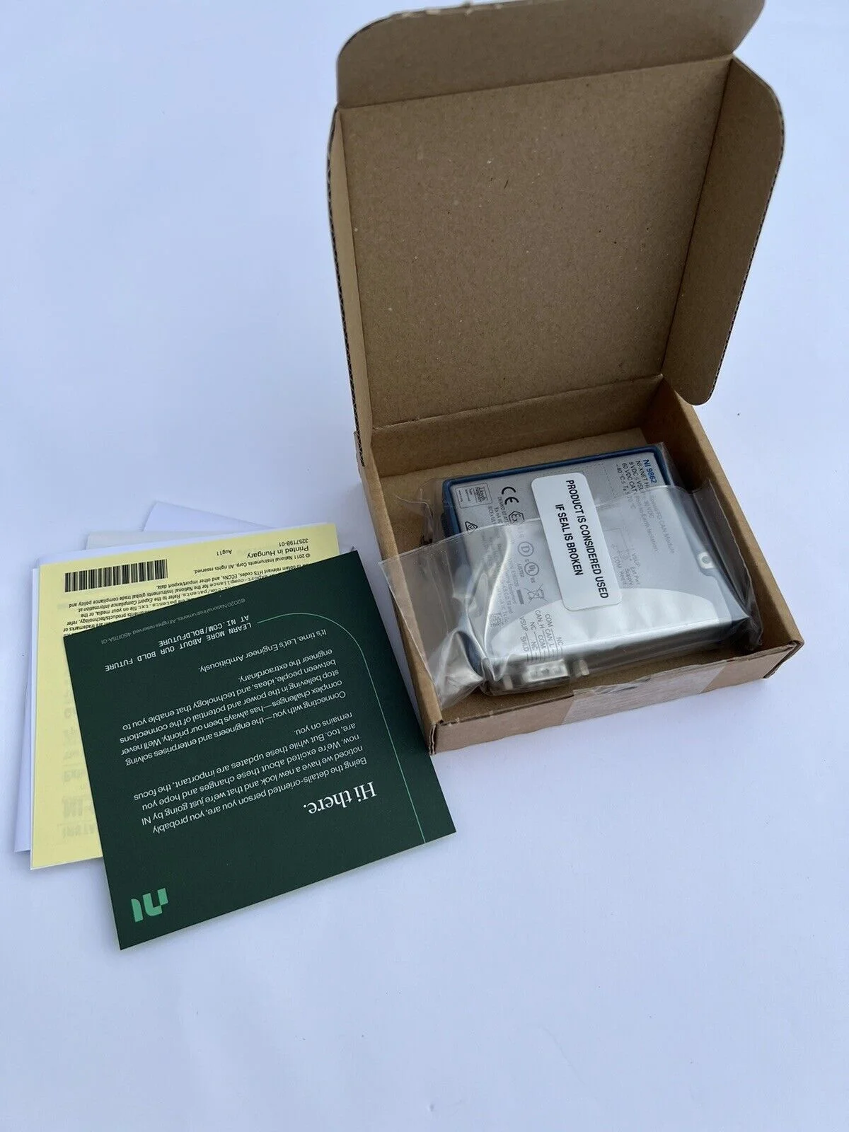 National Instruments NI-9862 C シリーズ CAN インターフェイス モジュール