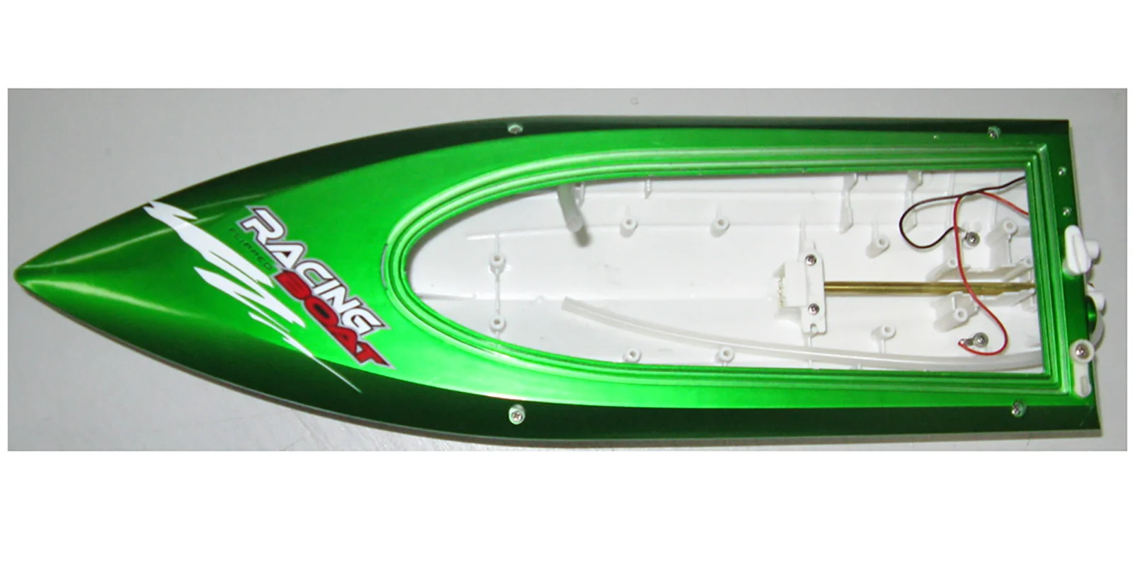 BLLRC Bateau Télécommandé Haute Puissance Hors-Bord à Grande Vitess Bateau Jouet Deau Electrique Yacht De Competition Rou Amz B