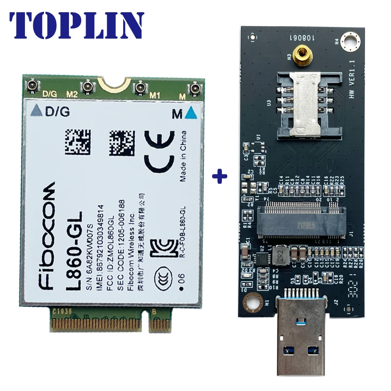 Imagem -04 - Adaptador Usb 3.0 para Laptop L860-gl Fdd-lte Tdd-lte Cat16 Módulo 4g Xmm 7560