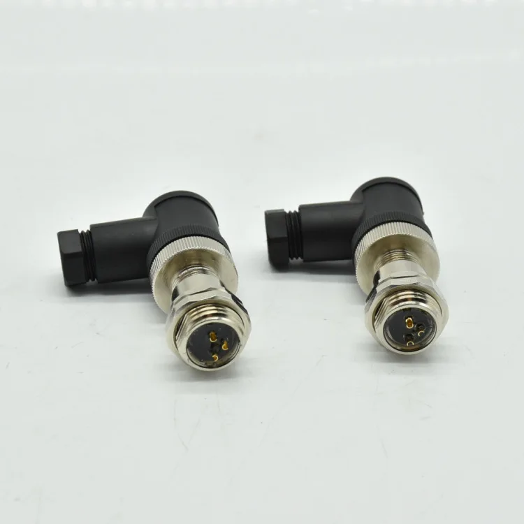 M12-3P connecteur étanche 12M coude Cayplug-modèles complets et bonne qualité