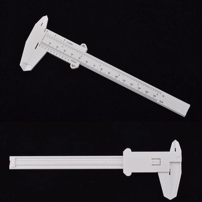 F92B PALIPER vernier 150 mm com marca clara marcação preta DIY Ferramenta metalworking