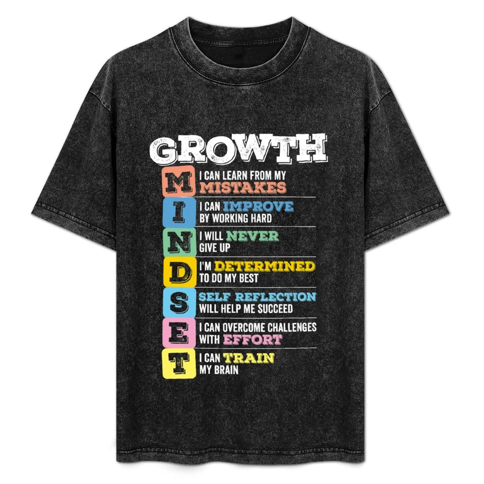 

Growth Mindset Meaning T-Shirt Summer Holiday T-Shirt