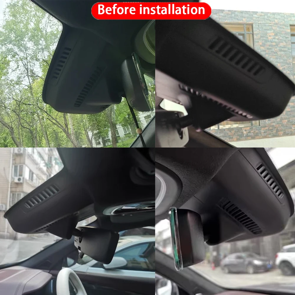for Geely Monjaro Xingyue L Renault Grand Koleos 4K 2160P Dash Cam Front Rear Car Camera DVR Wifi Plug & Play Video Recorder