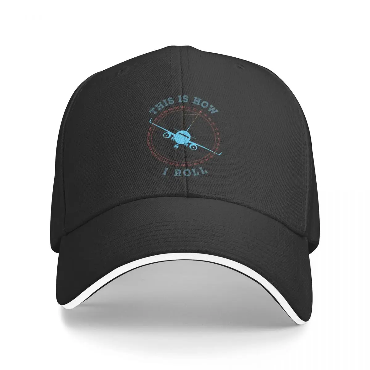 This Is How I Roll Pilot Aircraft Airplane Lover Baseball Cap Men Hats Women Visor Outdoor Snapback Caps