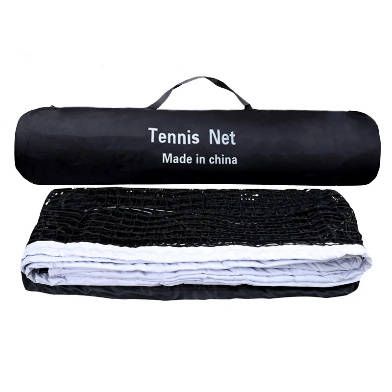 

Professional PE Tennis Training Net Steel Glass Frame Portable Net for Competition Courts