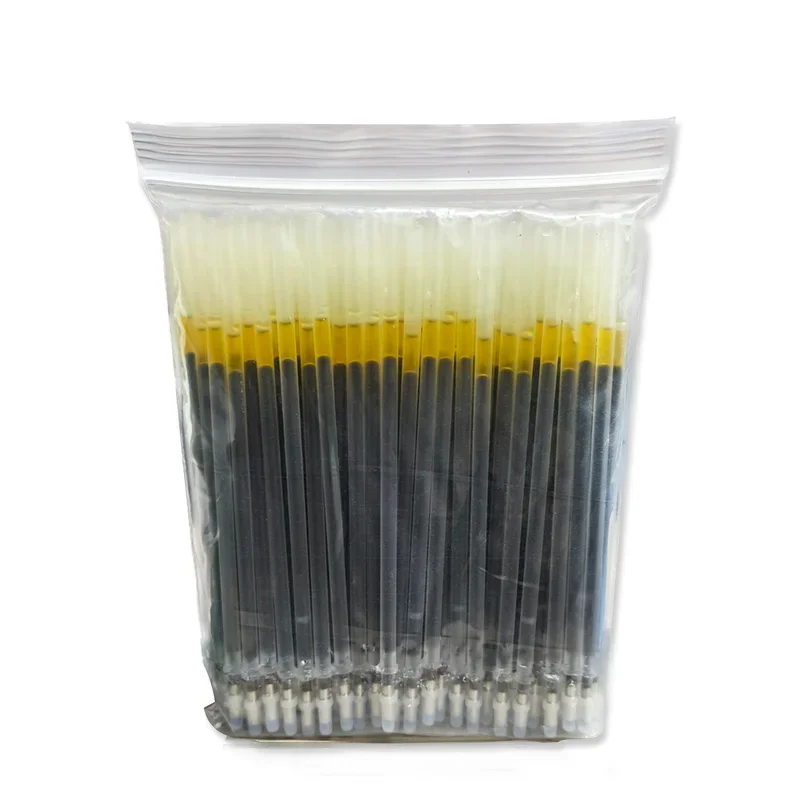 100 PCS Blue High Temperature Erasable Marker Refill Cutting Fabric Marker For Leather Crafts/Garment Sewing Accessories