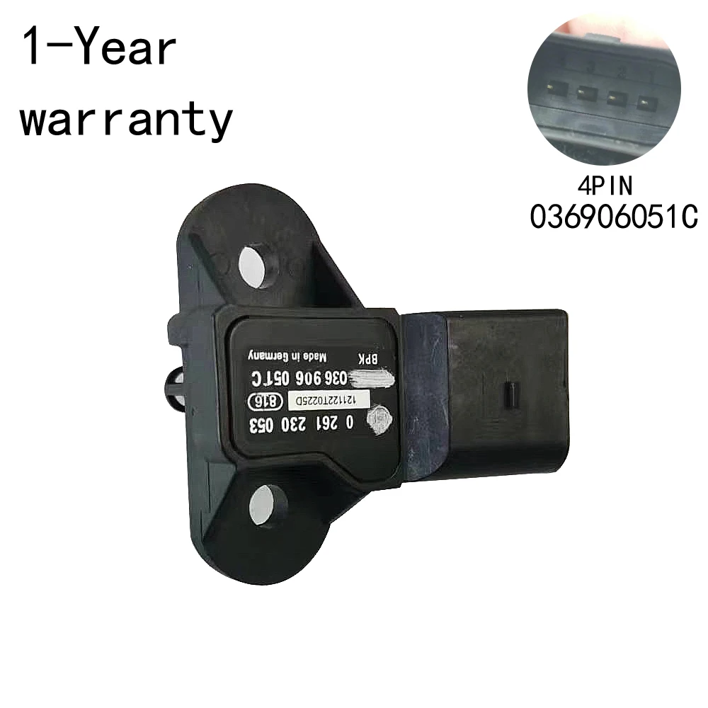 

Датчик давления на впуске 036906051 C для VW Passat Skoda Superb Audi A6L A4 S4 A6 S6 A8 S8 R8 Q7 RS6 RS5