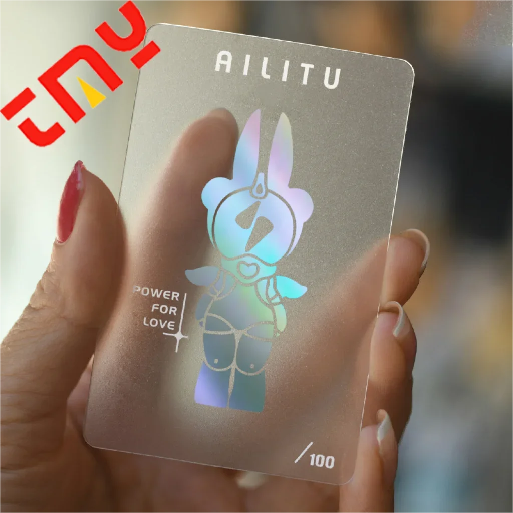 Cheapest Cards High Quality Customizable Unique Luxury Clear Transparent Pvc Plastic Business Card Printing Custom