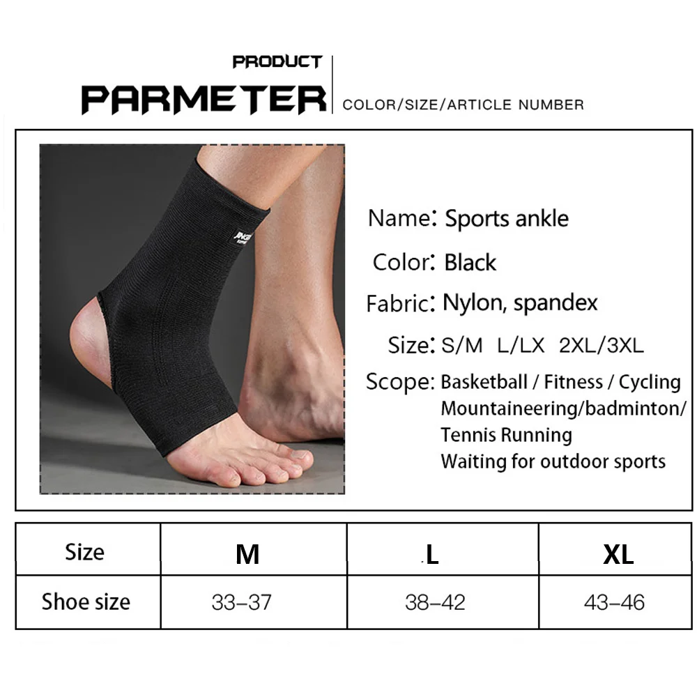 

1Pcs Ankle Brace Compression Sleeve,Ankle Wrap & Ankle Support for Women & Men,Ankle Compression Sock for Sprain,Swelling