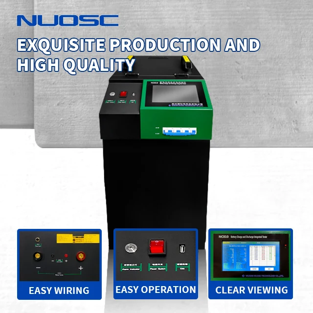 NUOSC High Performance Battery Discharge Tester, Lead Acid Multifunctional Test Device