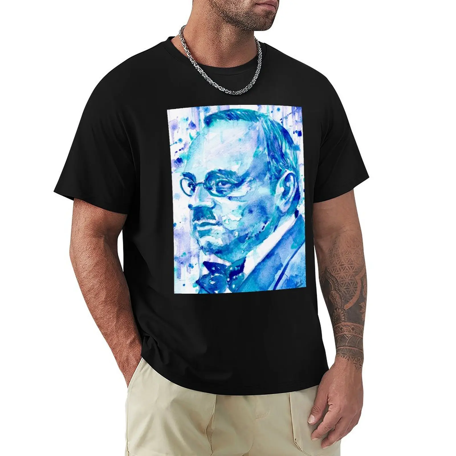 ALFRED ADLER - watercolor portrait .4 T-Shirt Halloween Casual T-Shirt