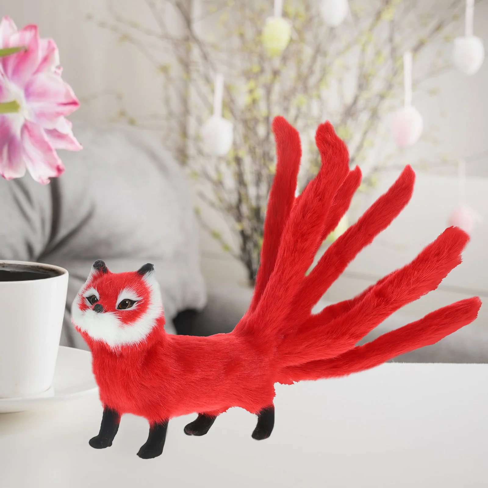 

Simulation Fox Toy Stuffed Animal Model Modeling Plush Ornament Child Children’s Toys