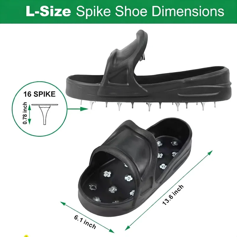 Scherpe schoenen met puntige stijl voor harscoatings Schoenen met spikes Veilig lopen op de vloer Nivelleringscompounds, epoxy topcoats beton
