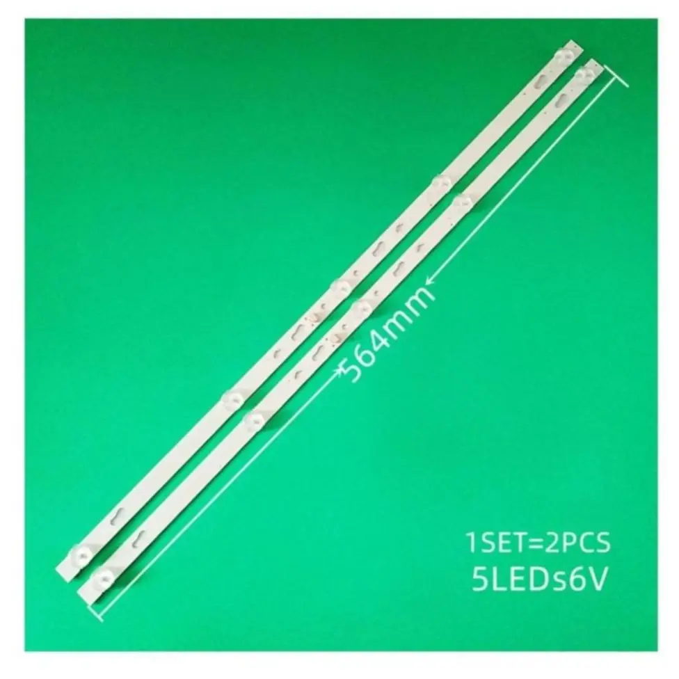 

2pcs/set LED Backlight Bar For TCL 32S6500S 32S6500 32S5300 32D1200 Philco PTV32D12D PTV32D12 4C-LB320T-DSA DSR 32HR332M05A7 V2