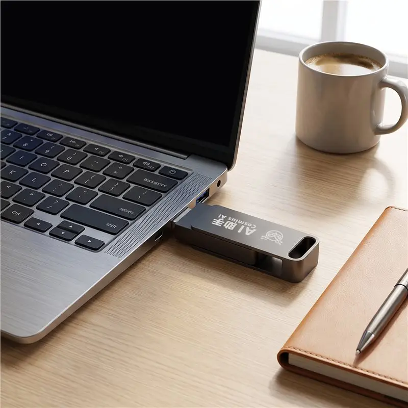 Dual System USB Flash Drive 128G Openclaw+ Hermesagent AI Assistant USB-A+ Type-C