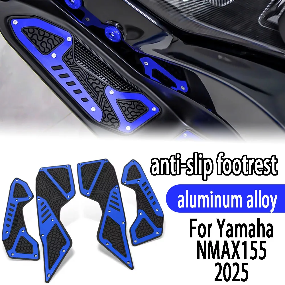 

For Yamaha NMAX155 nmax155 2025 Motorcycle anti slip and wear-resistant foot pedal foot pedal rest pad cushion board pedal