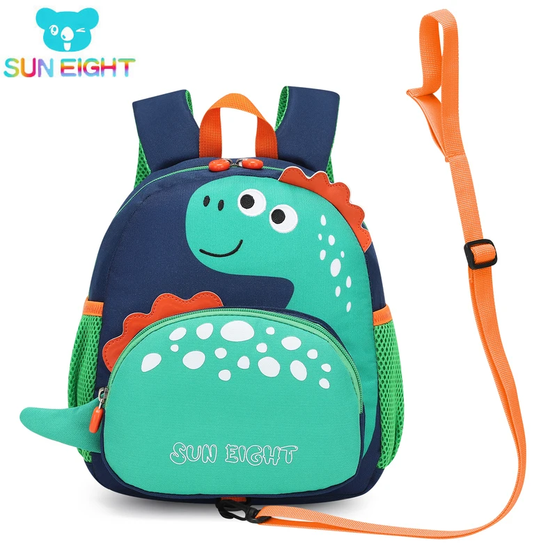 SUN EIGHT mochila de dibujos animados 3D para niños, bolsas pequeñas para niños, lindas mochilas escolares, 12 pulgadas