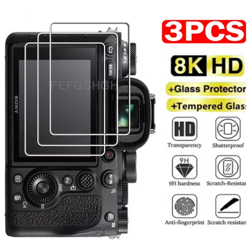 3 шт., закаленное стекло HD 9H для Sony Alpha ILCE-9 A9 A99 Mark II A9ii A99ii A9M2 A99M2, защитная пленка для ЖК-дисплея камеры