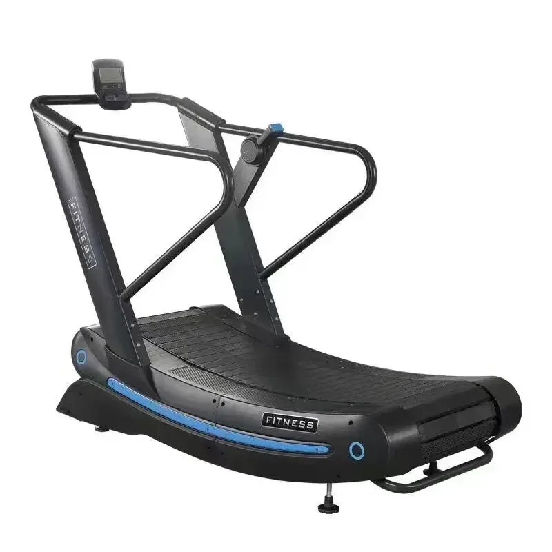 no power commercial curved treadmill