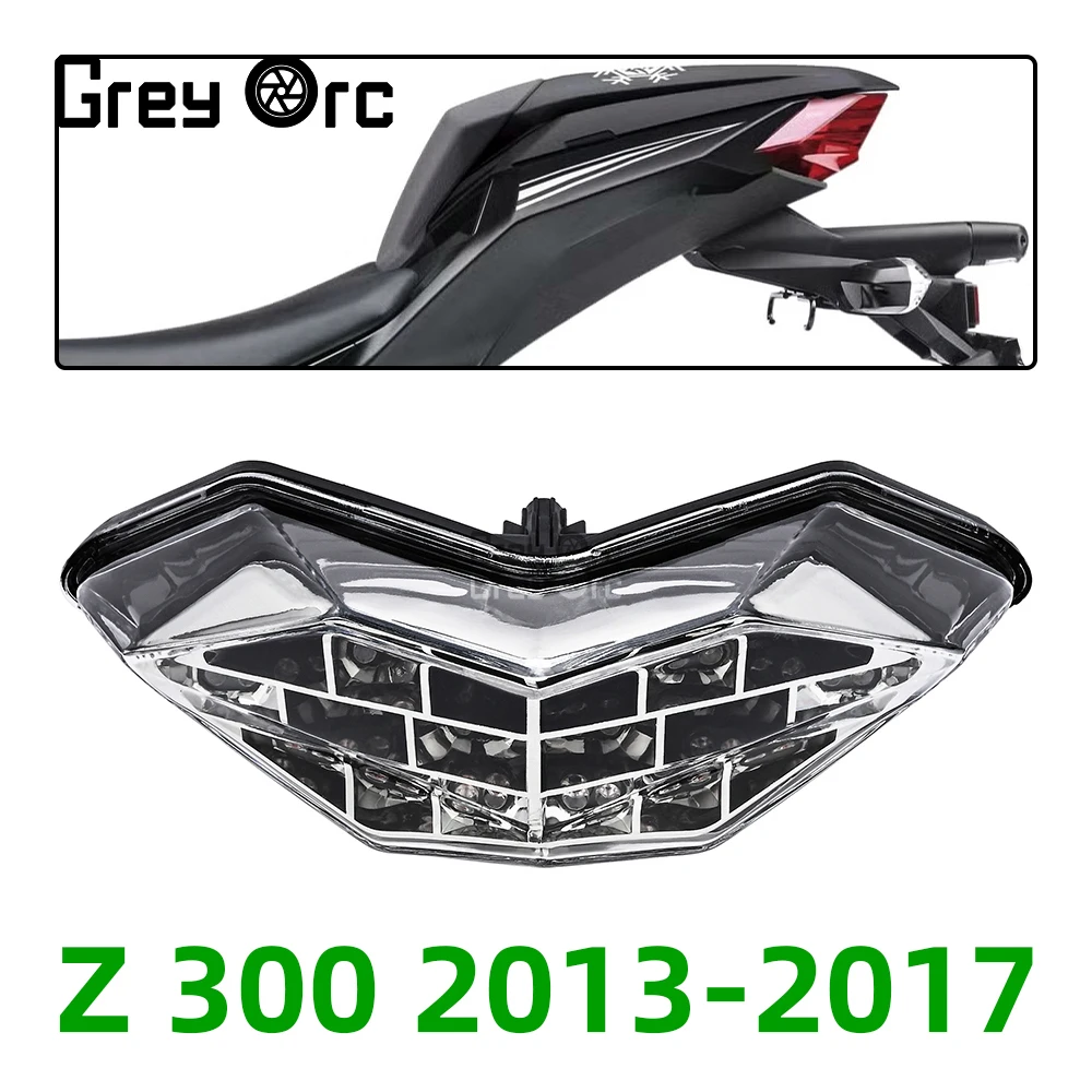 

Ninja 300 Taillights For Kawasaki Ninja 250 300 Z250 Z300 Accessories Motorcycle LED Taillights Brake Turn Signal Integration