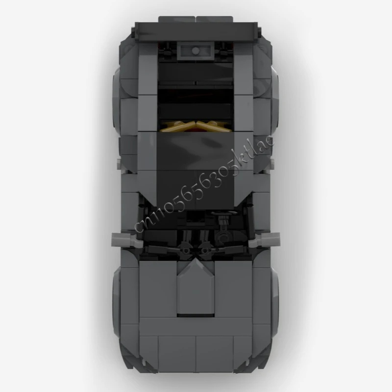 436 pçs tecnologia moc corrida cinza supercar modelo blocos de construção velocidade veículo tijolos brinquedos crianças adulto aniversário presentes natal