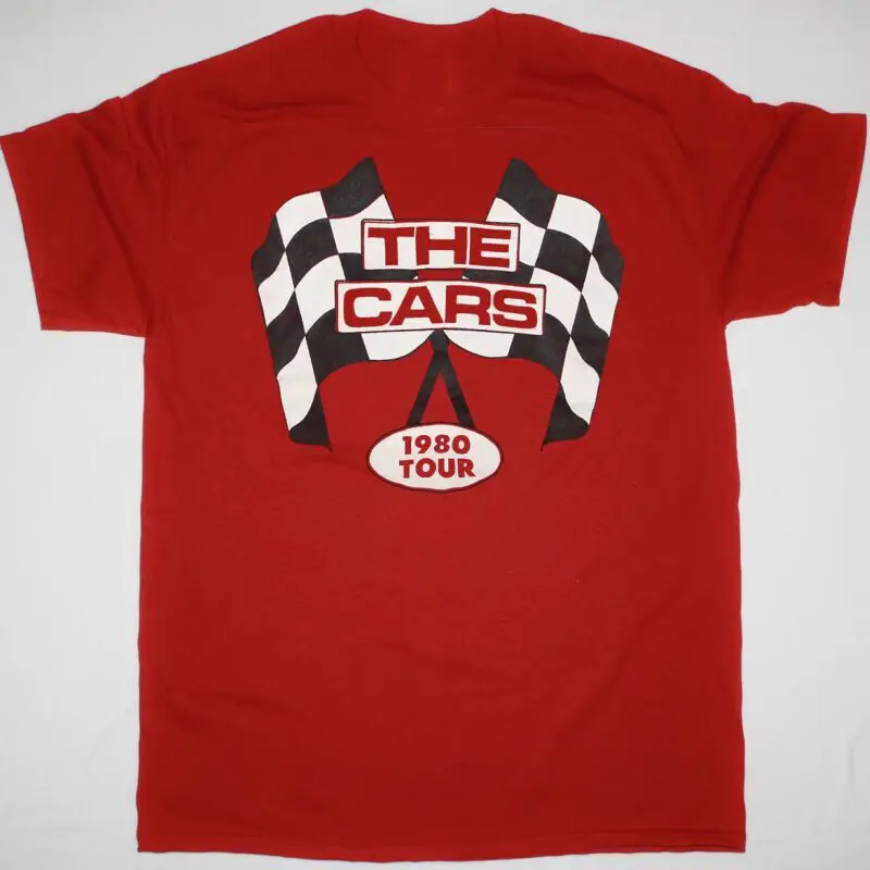 

THE CARS PANORAMA TOUR 1980 NEW RED T-SHIRT All Size S-5XL EL079
