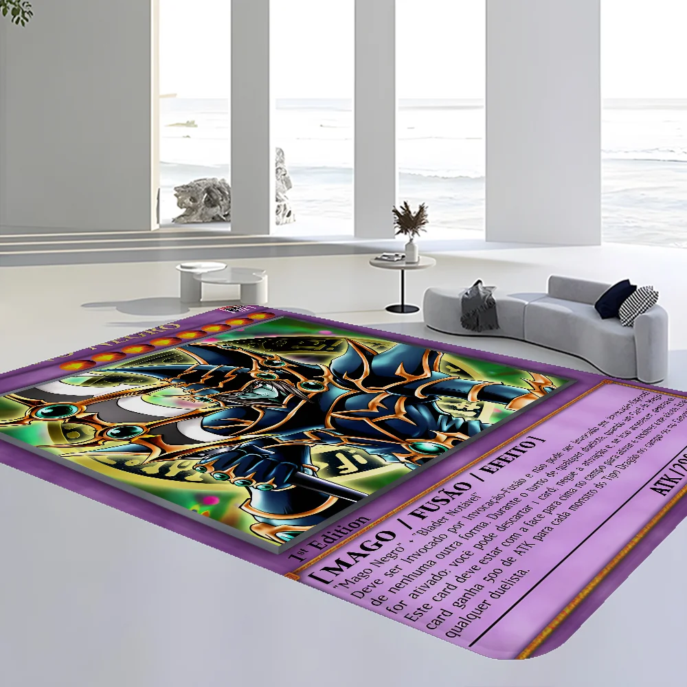 Yu Gi Oh Card Hallway Carpet Non-Slip Laundry Room Mat Laundry Decor Balcony Child Living Room Toilet Rug
