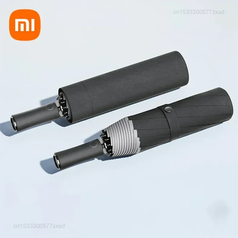 Xiaomi Automatic Folding Umbrella Men Women Portable Travel Umbrella Large Outdoor Rainproof Sunscreen UV Super Strong Umbrella