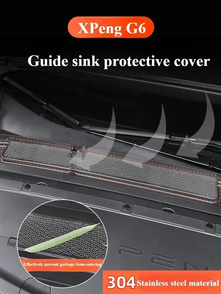 Sink Protective Cover Head Air Conditioning Air Inlet Filter Element Insect-proof Net in The Net Accessories for XPeng G6