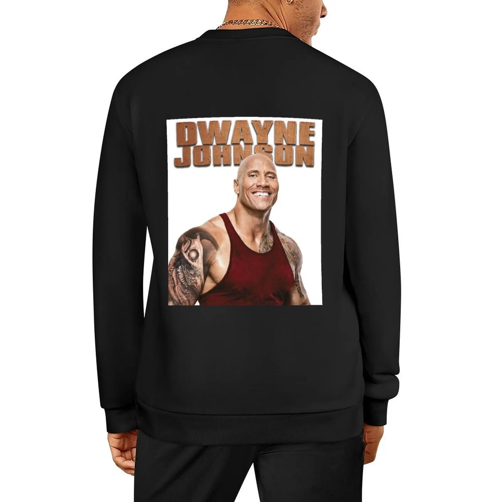 

dwayne johnson Pullover men clothing aesthetic clothing anime clothing men clothes pullover