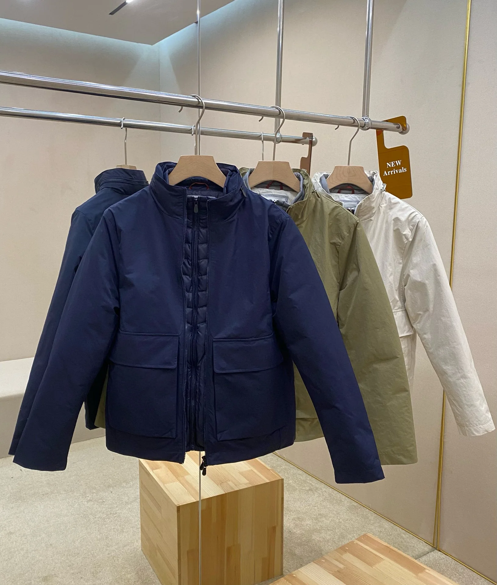 

BC Removable Liner Warm Windproof Down Jacket