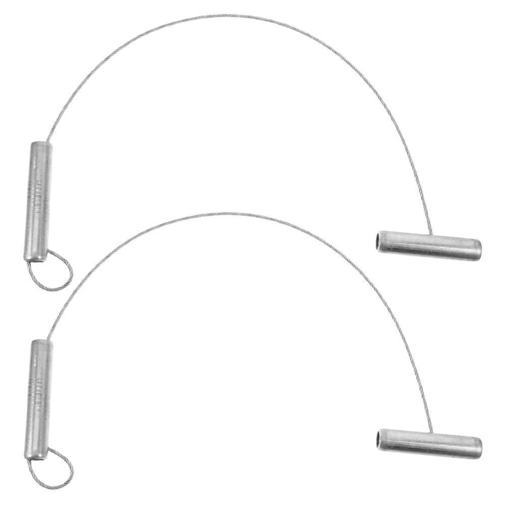 

2 pcs Catcher Pole Metal Pig Holders Farm Use Multifunctional Tool Pig Binding Sturdy Snare Holder