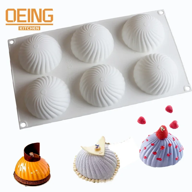 Ball Sphere Silicone Mold For Cake Pastry Baking Chocolate Candy Fondant Bakeware Round Shape Dessert Mould DIY Decorating