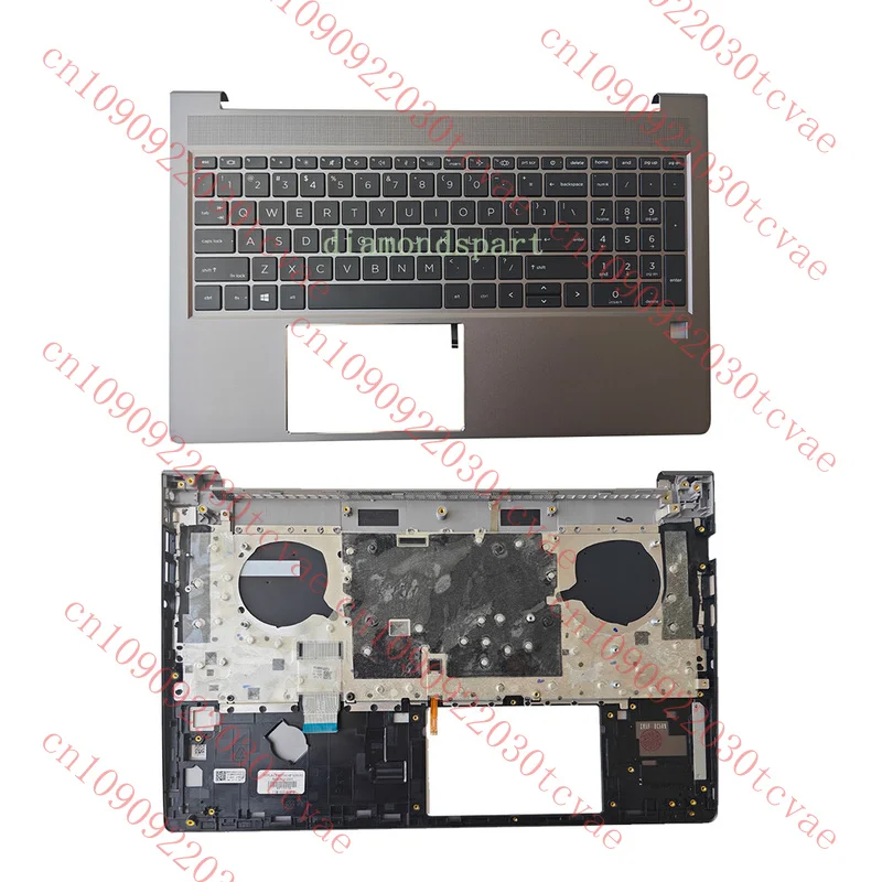 

Новинка для HP ZBOOK Power 15 G9, упор для рук с клавиатурой, белая подсветка, серая N06912-001
