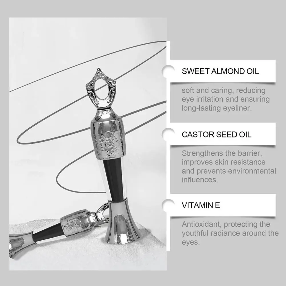 Eyeliner liquide coloré forme Eyeliner longue durée Eyeliner arabe liquide Kohl liquide Eye Liner liquide Eyeliner maquillage cosmétiques