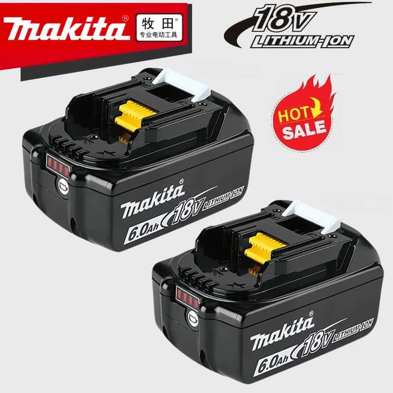 Makita 18 v battery for DDF487 DTD173 DTW700 DGA404 BL1850B BL1850 BL1840 BL1860 BL1815power tools18650 Makita pilas recargables