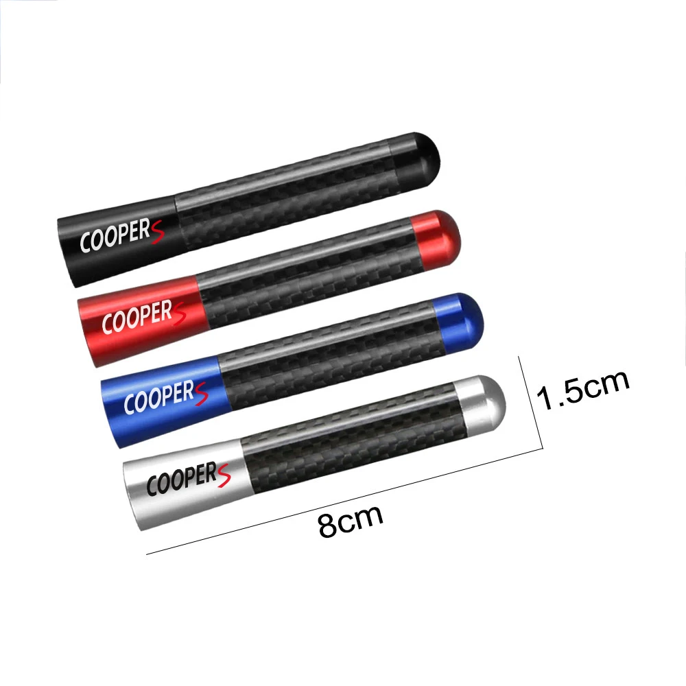 For Mini Coopers R50 R53 R55 R57 F56 R60 8CM Car Radio Roof Aerial Antenna Car Personalized Styling Accessories Exterior Decor