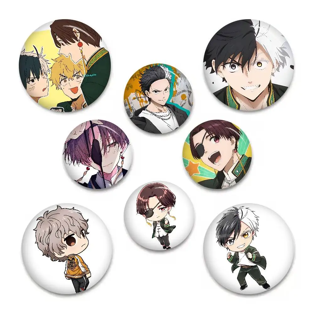 Hot Cartoon WIND B-BREAKER Anime Creative Tinplate Soft Button Pins Animal Icon Brooch Lapel Backpack Badge Accessories Pin