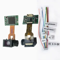 Nuovissimo mirino monoculare per visione notturna fai-da-te Display FPV Display micro a colori Display per imaging termico