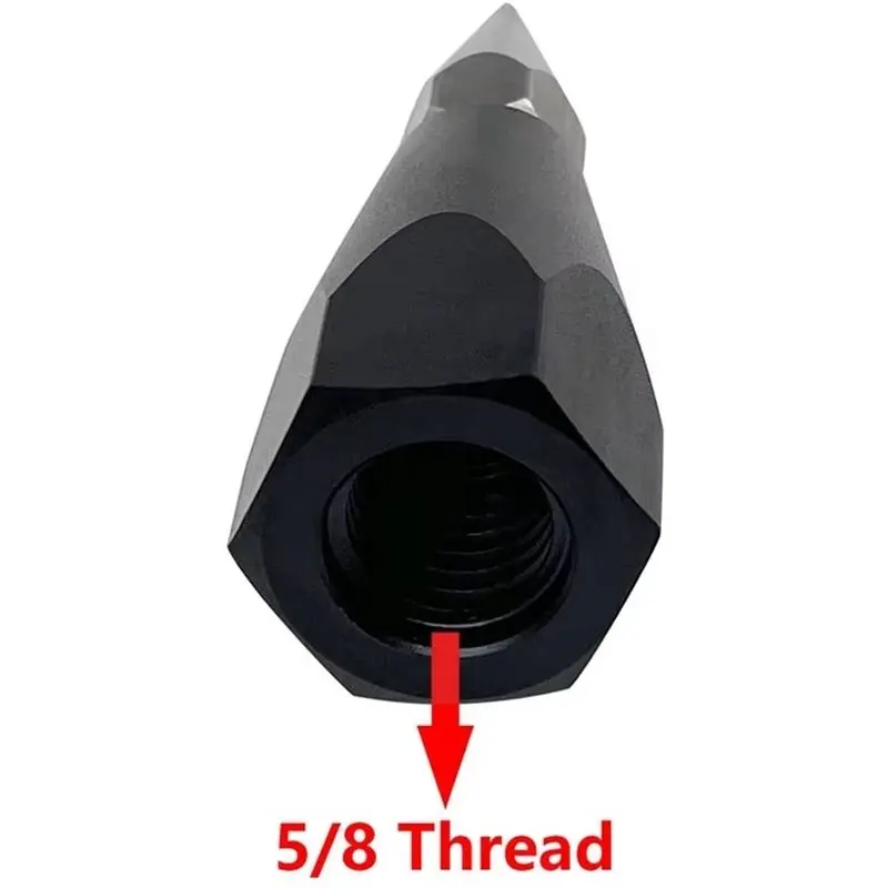 [NEWA08R】 GPS RTK Centering Accessories 2PCS Survey Range Rod With Prism Pole Point Tip 5/8 Internal Thread Carbon Material
