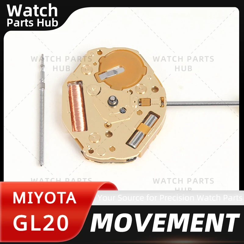 Brand New Original Movement GL20 Miyota Gold Gl22 Quartz Movement Watch Accessories Electronic