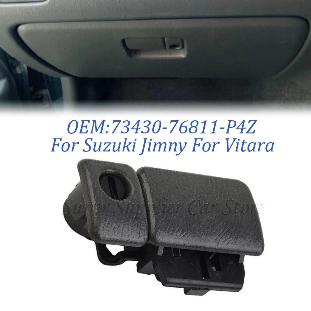 Car Gray Glove Box Lock Latch Handle For Suzuki Grand Vitara 2000-2016 7343076811P4Z Auto  durable replacement Parts