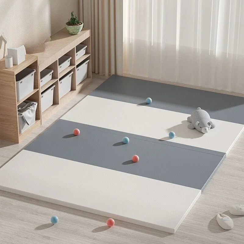 Folding foam floor mat crawling mat rainbow