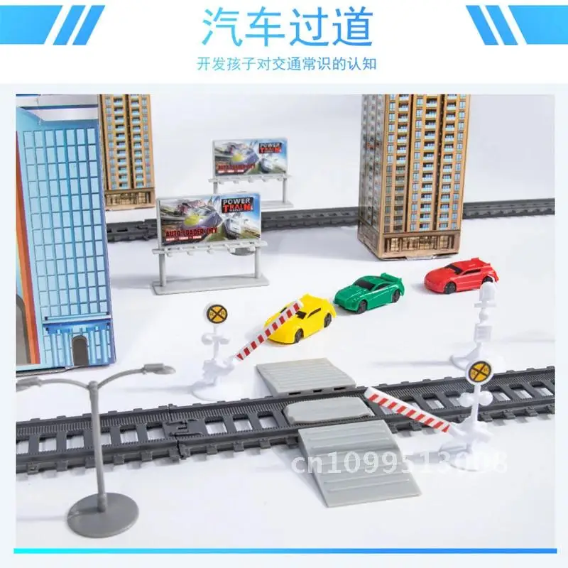 Simulation of High-speed Rail Motor Vehicle Rail Car Electric Toy Gifts Train Children's Harmony Mold Bullet Train Children's