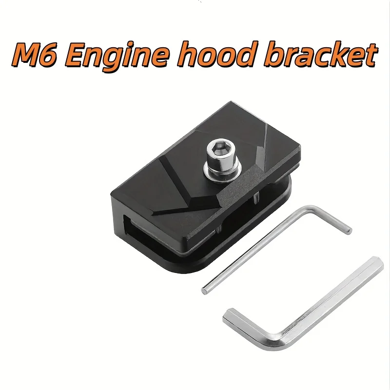 

Hood Brackets For All Car Models Hood Brackets With Spotlights Aluminum Alloy Base Won T Damage Car Hood Engine Accessories
